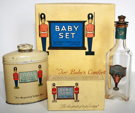 California Perfume Company 3-Piece Baby Set - 1923