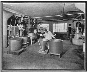 Cream Department at the Suffern, NY Plant