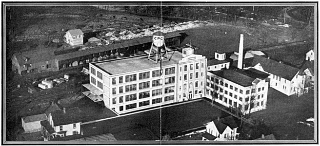 Aerial Picture of the CPC Plant at Suffern, NY - 1928