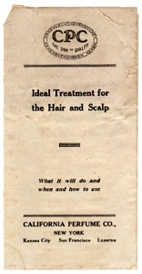 ideal Hair Treatment Flyer - 1915