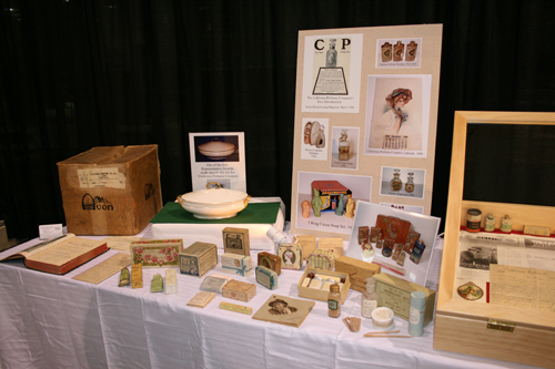 California Perfume Company Display at FOBHC Expo: Soaps, Creams, and Sundry Items