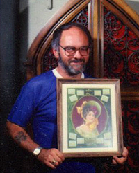 Dick with a rare 1910 CPC Calendar