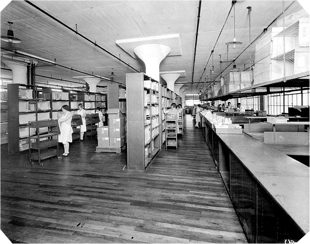 Order Assembly Room at Suffern, NY - 1920s