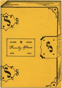 Allied Products' Family Album Magazine Cover, Volume 1, Number 3 - May, 1941