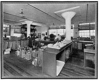 Parcels Post Division at the Suffern, NY Plant