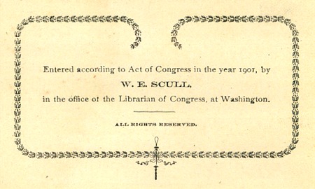 The Authentic Life of William McKinley Copyright - 1901