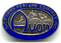 Cottage 'A' Avon Representative Pin - 1932