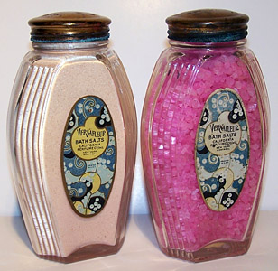 Vernafleur Bath Salts Jars - 1927