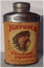 Natoma Talcum Tin 