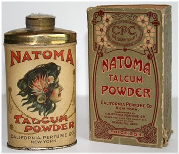 Natoma Talcum Tin 