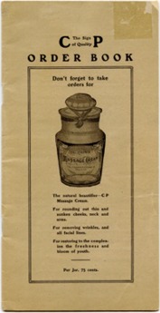 CPC Customer Order Book - 1909