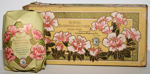 Almond, Buttermilk, and Cucumber Soap - 1916