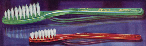 Avon Tooth Brushes - 1933