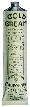 Cold Cream large Tube - 1918