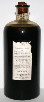 Quart Furniture Polish Bottle - 1922