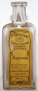 Perfection Extract of Peppermint - 1925