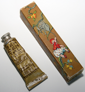 Sen-Den_tal Tooth Paste from Jack and Jill Jungle Jinks Set - 1926