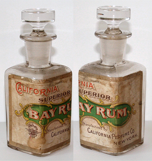 California Superior Bay Rum - 4 Oz. - 1899