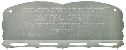 Gift Tooth Brush Holder - 1912