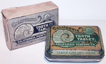 California Tooth Tablet - 1905