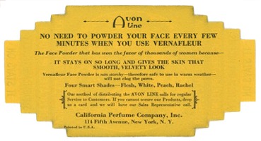 Vernafleur Advertisement - 1925